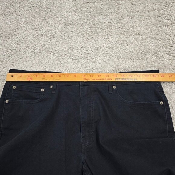 Levis 541 Jeans Men 38x30 (Fits 38x28) Black Athletic Taper Fit All Seasons Tech - Picture 8 of 12